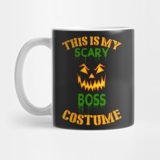 This Is My Scary Boss Costume Mug